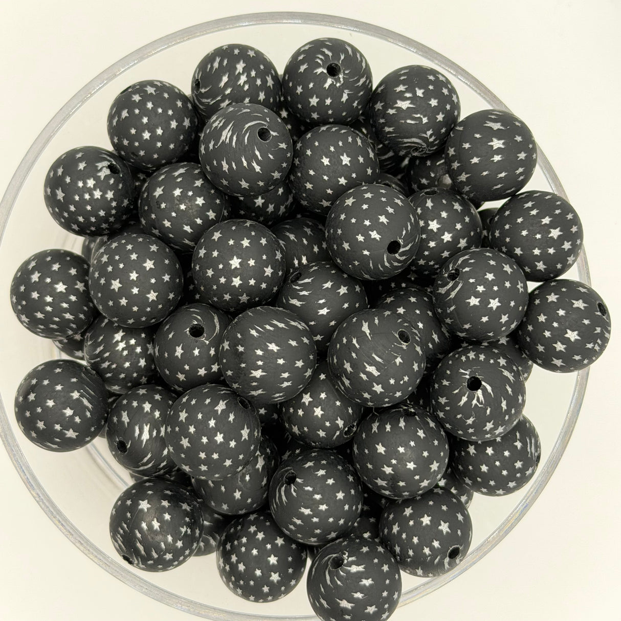 Magic Night 15mm Silicone Bead