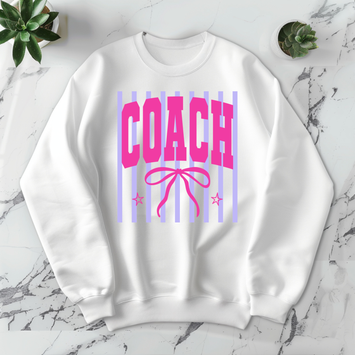 Coach Stripes -DTF Transfer Print
