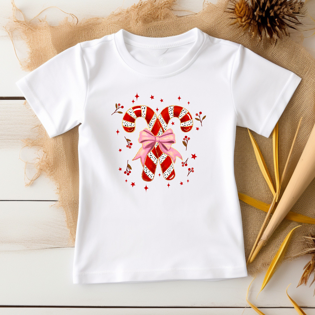 Candy Canes -DTF Transfer Print