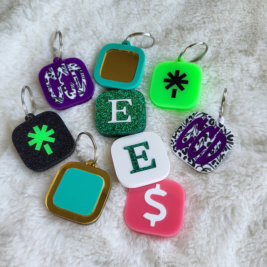 Tap Tag Keychains - NFC coded