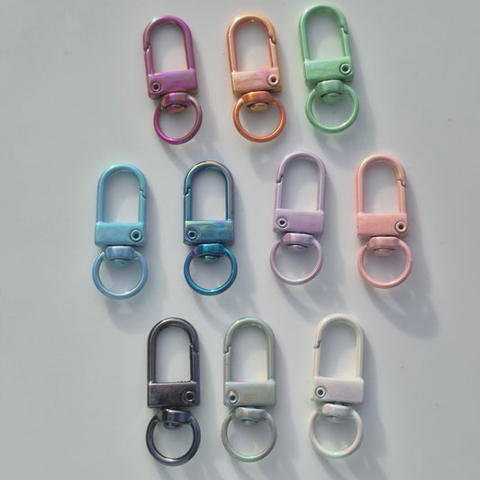 Opal Swivel Clasp Keyring