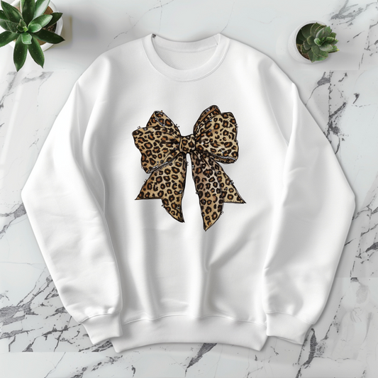 Animal Print Bow -DTF Transfer Print