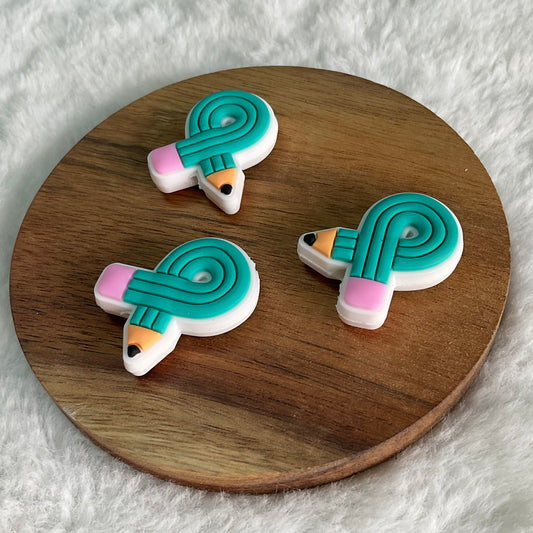 Pencil Ribbon Twist - Focal