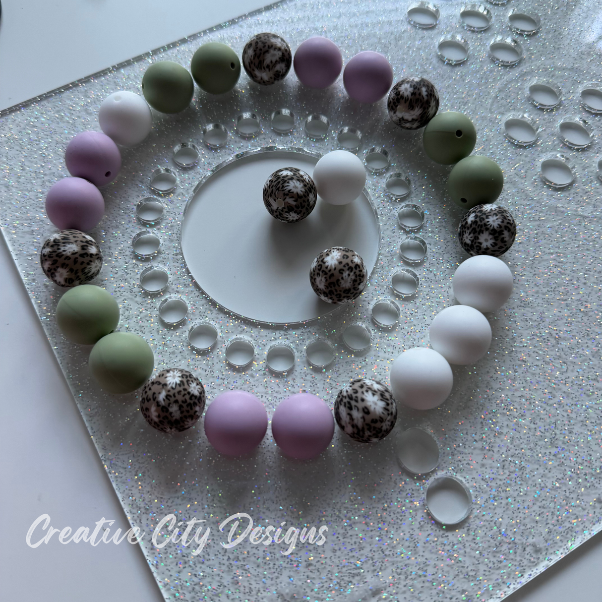 Seconds Quality All-In-One Acrylic Bead Board — Custom & Multi-Layout