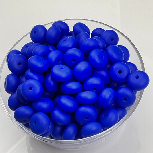 Royal Blue Abacus Bead 14mm*8mm