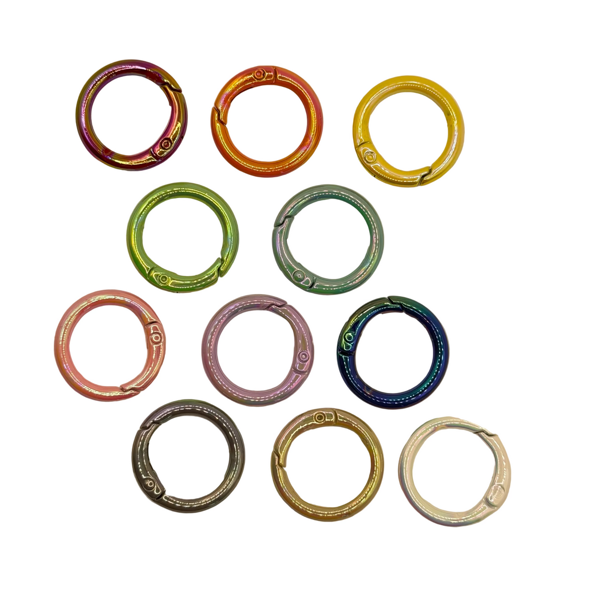 Opal O-RIng Clasps- Set of 3