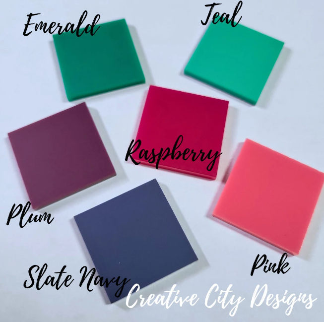 Solid Color - Custom Physical Acrylic Watermark