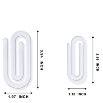 Paper Clip Acrylic Bookmark Blank NOT SUBLIMATION!
