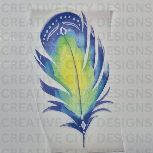 Feather- DTF Transfer Print