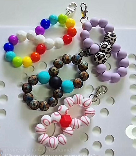 Custom Infinity Silicone Keychain- Live Creation Event!