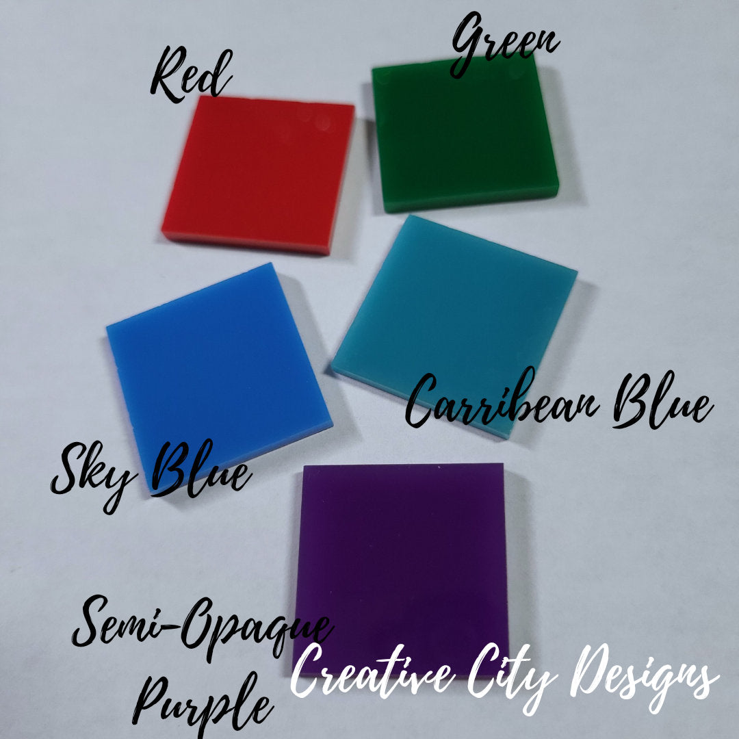 Custom Logo Acrylic Market Sign - Stand Not Included.