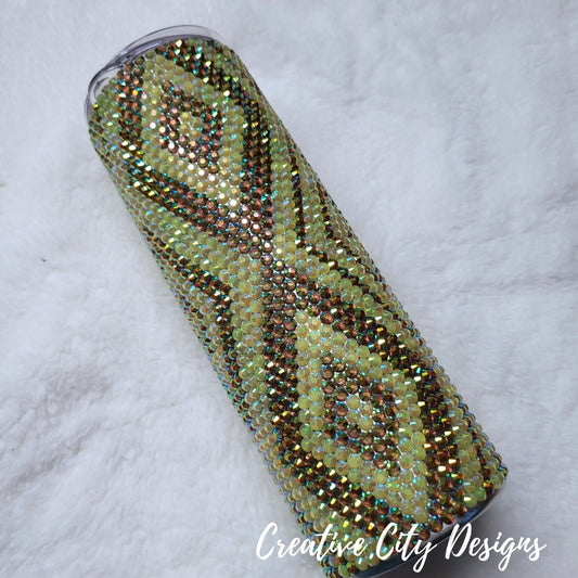 Diamond Pattern 20oz Stainless Steel Tumbler