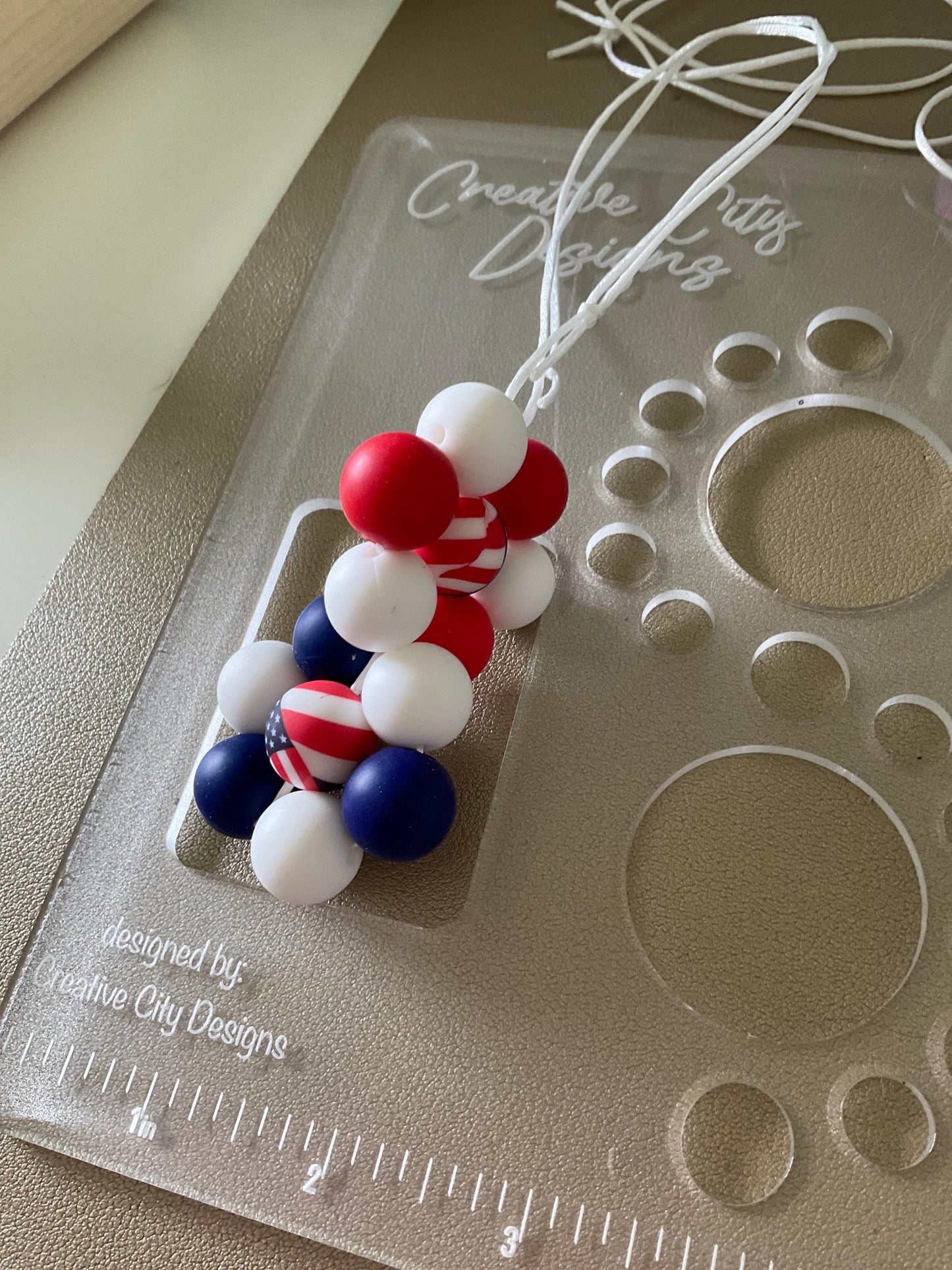 Custom Silicone DOUBLE Flower Keychain- Live Creation Event!