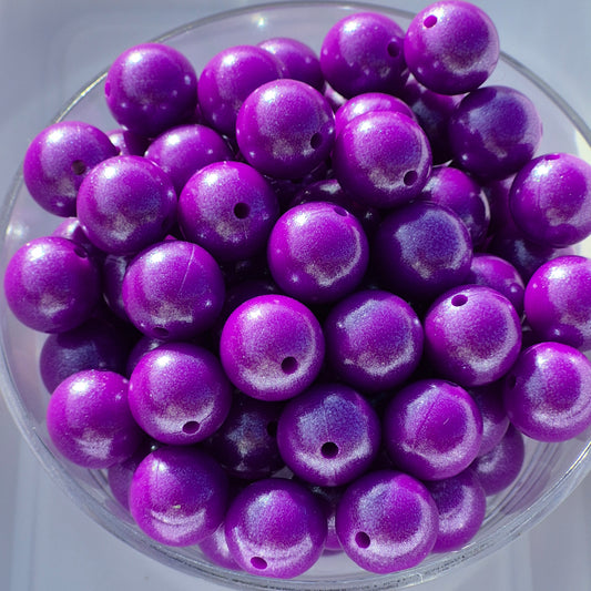 Barnacle Glimmer Opal 15mm Silicone Beads