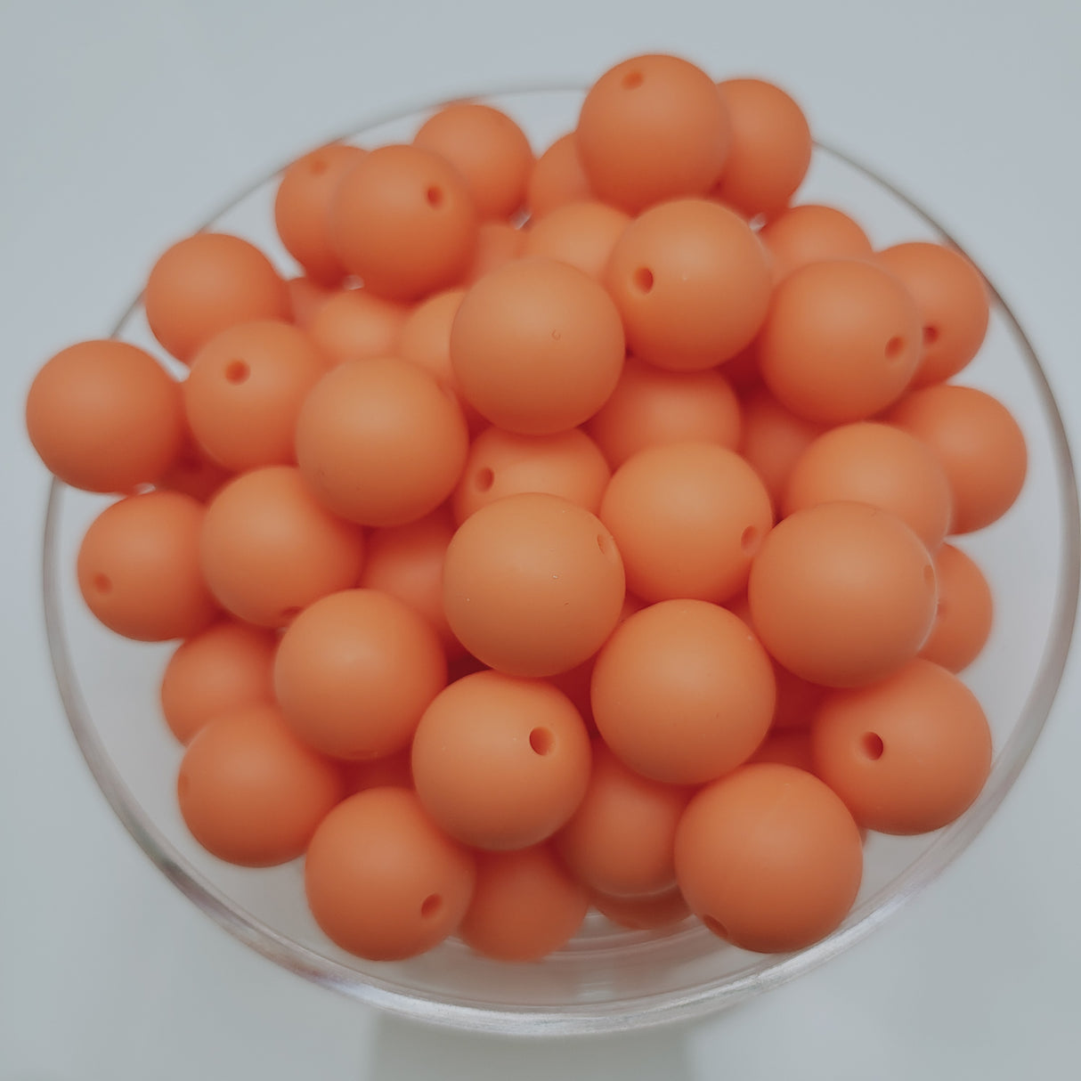 Yam 15mm Solid Silicone Beads