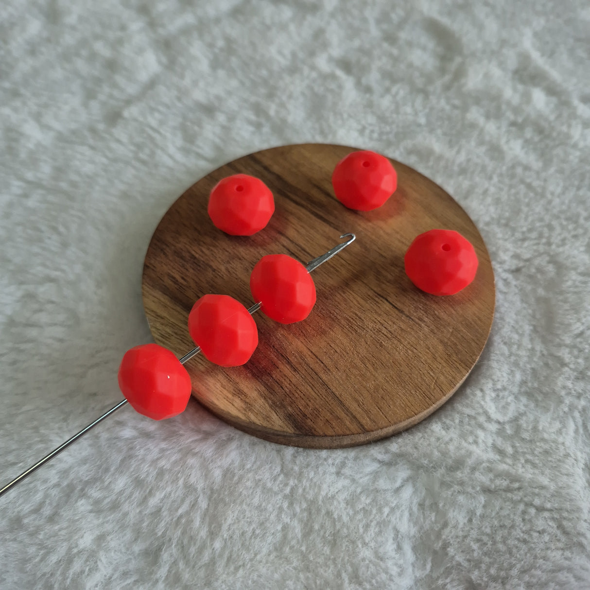 Sedona Faceted Geo Silicone Beads