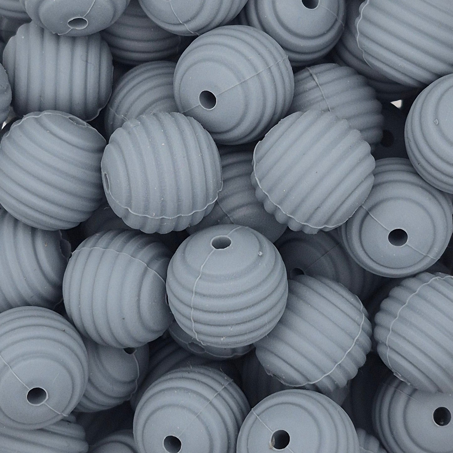 Elephant's Tail Honeycomb 15mm Silicone Bead