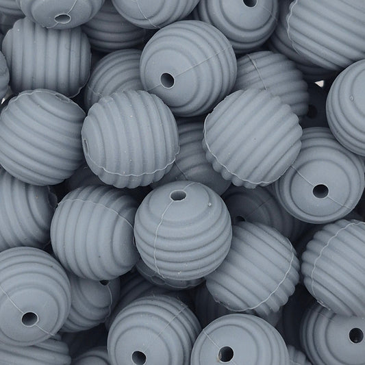 Elephant's Tail Honeycomb 15mm Silicone Bead