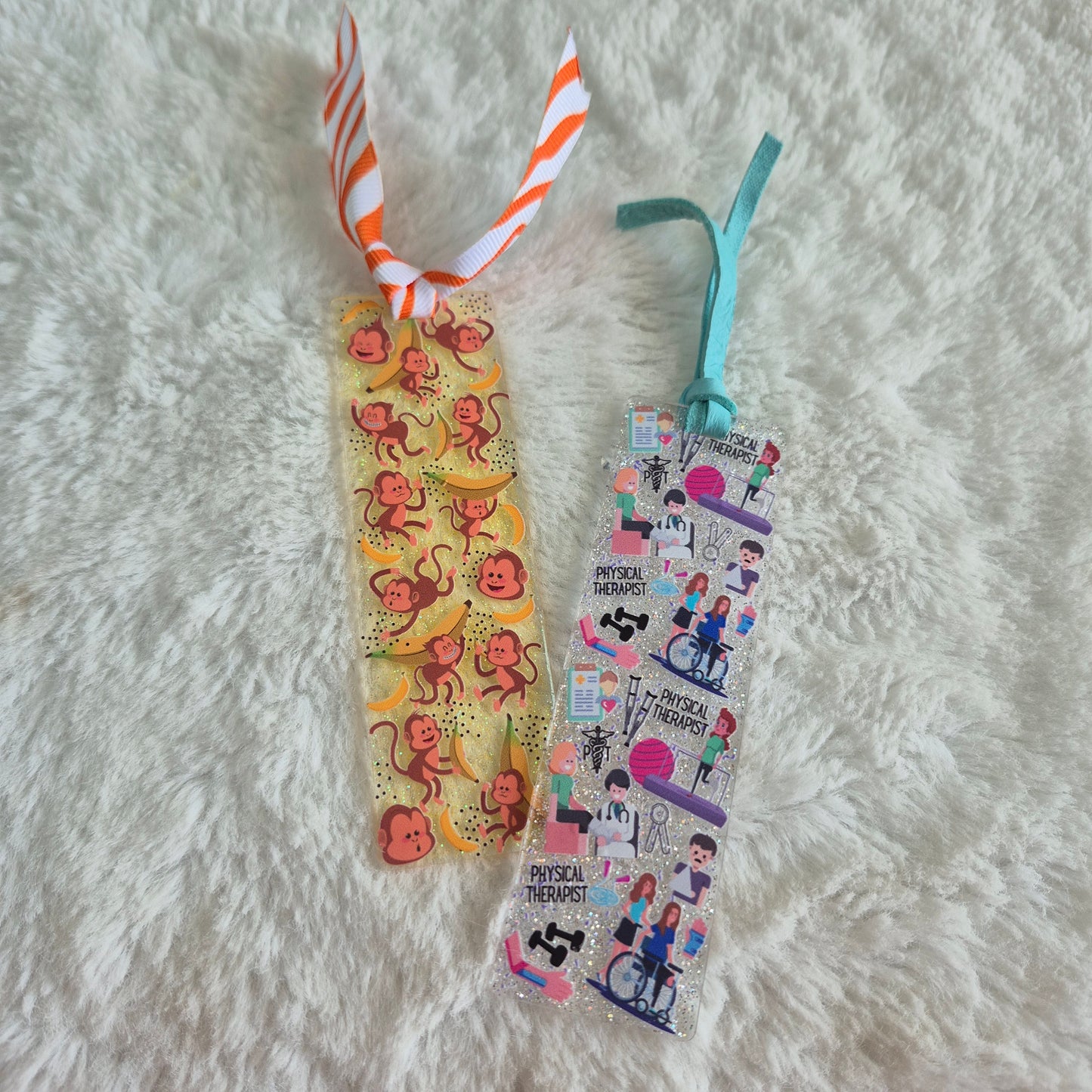 Clear Acrylic Bookmarks