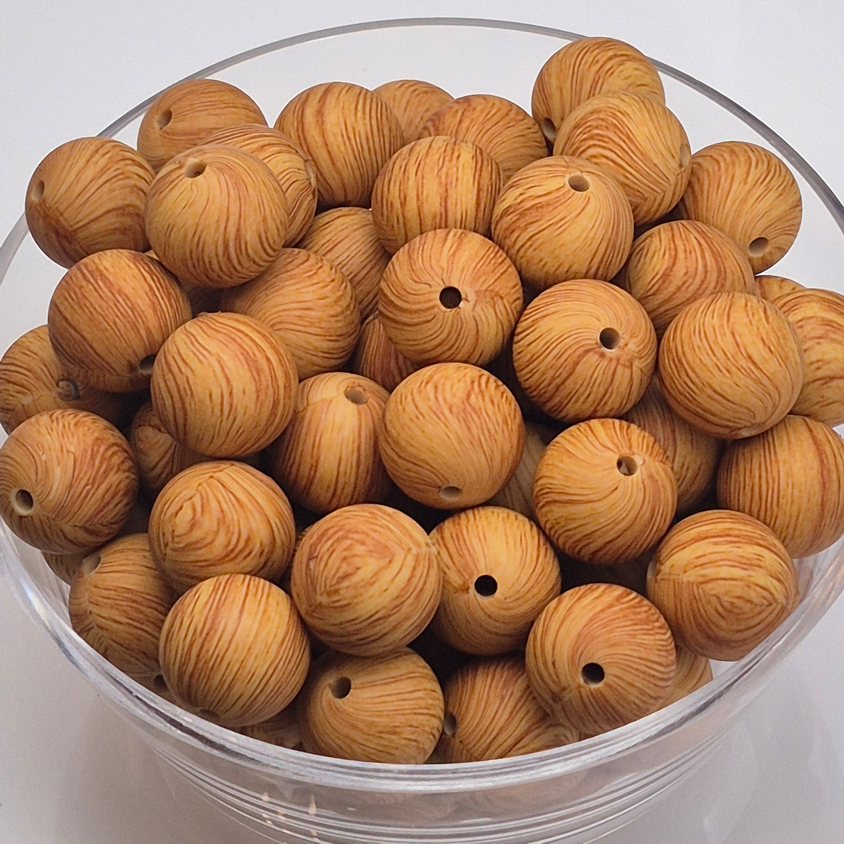 Grandma's Cabin 15mm Silicone Bead