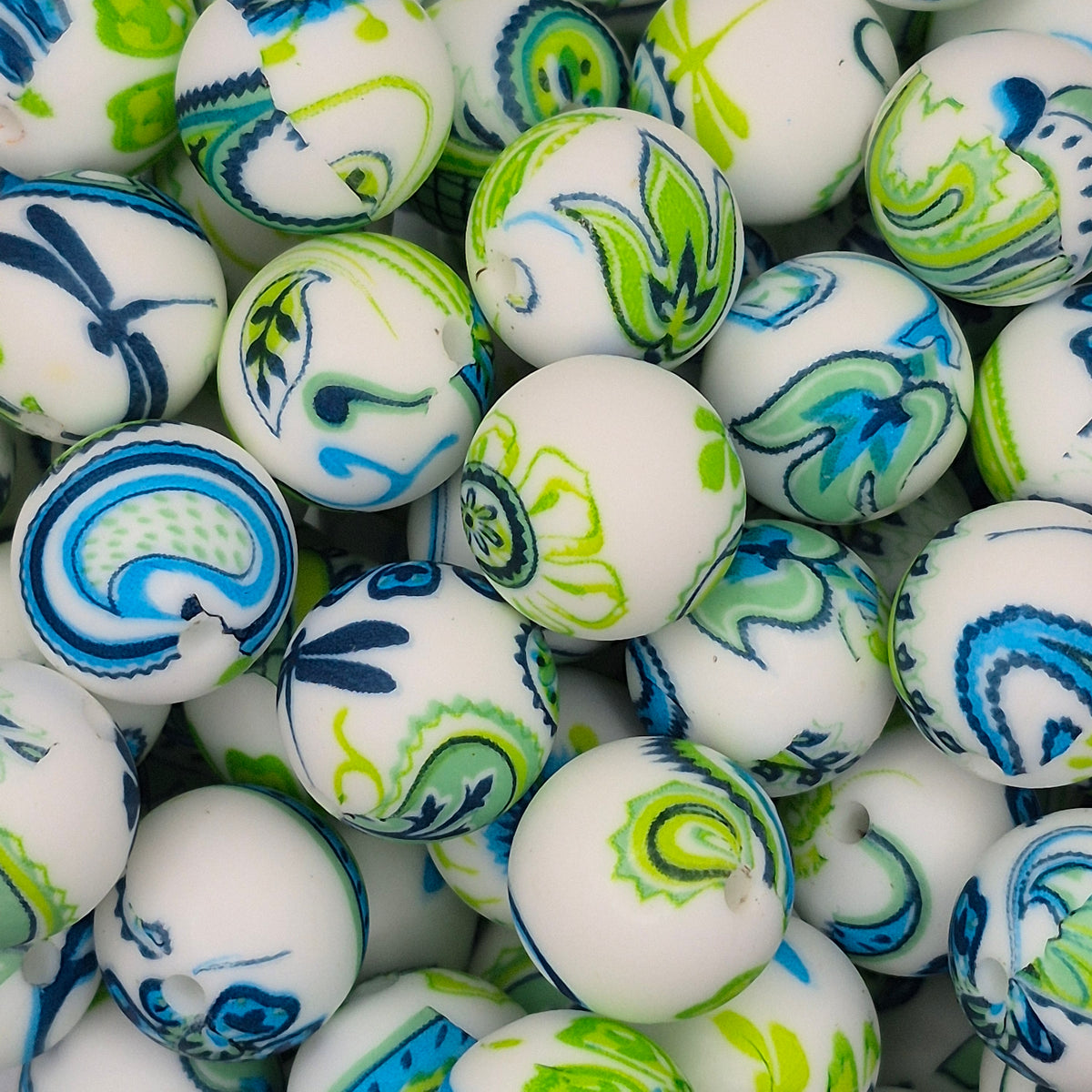 Stacy's Breeze 15mm Silicone Bead
