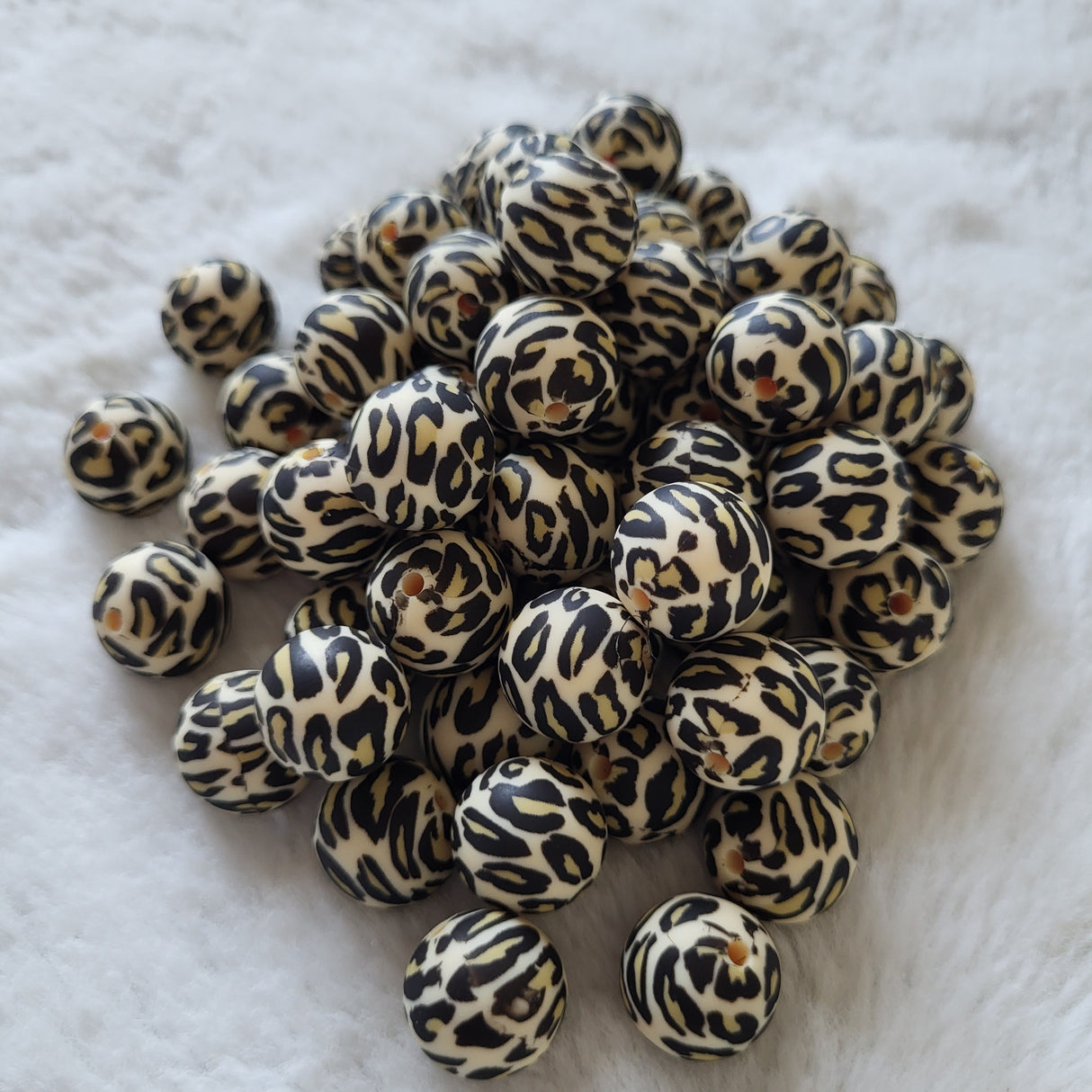 Jungle Glam 15mm Silicone Bead