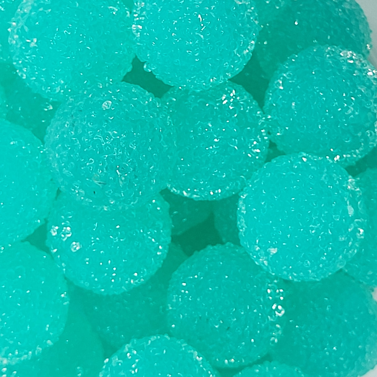 Tropical Splash Gumdrop 20mm Sugar ACRYLIC Beads