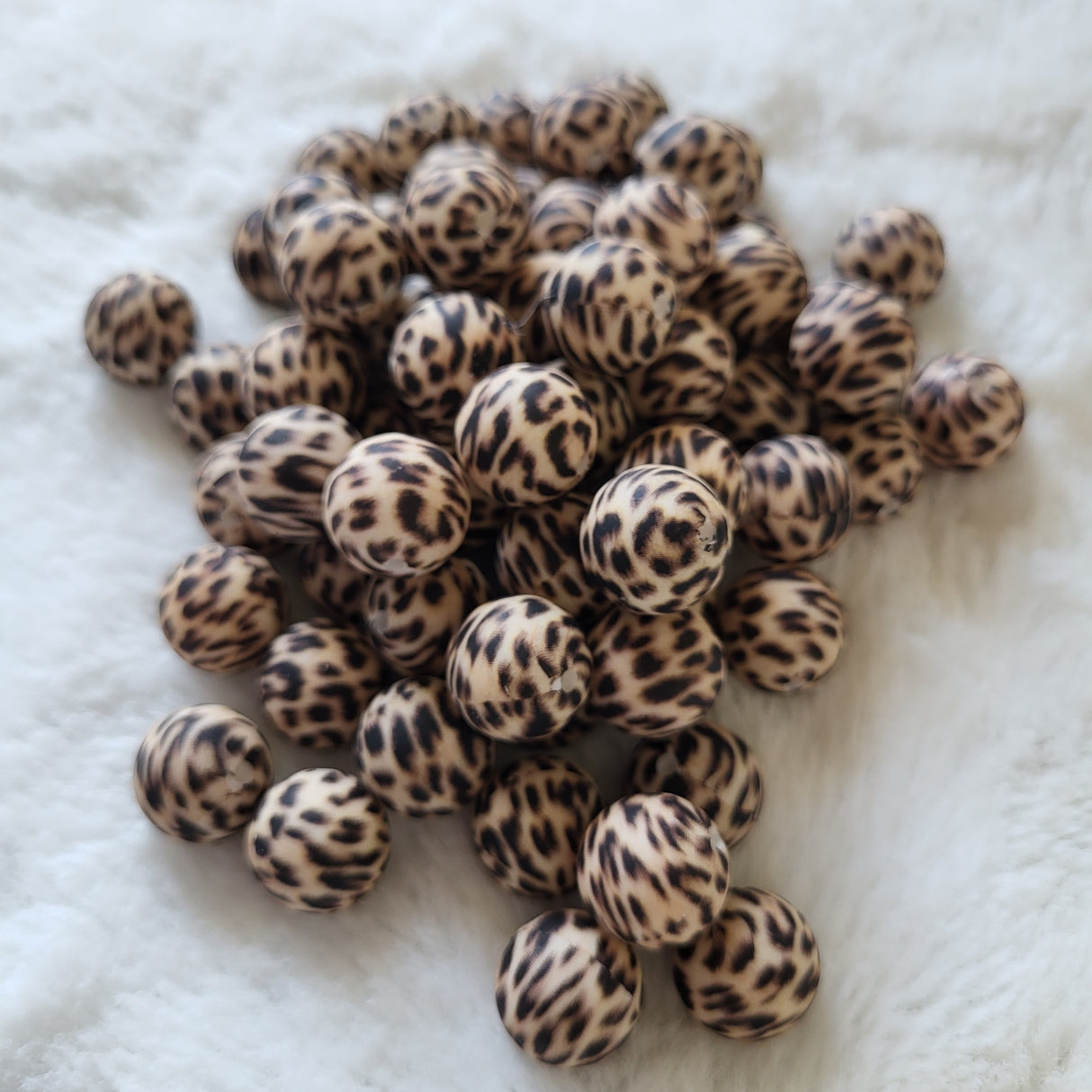 Safari Glam 15mm Silicone Bead