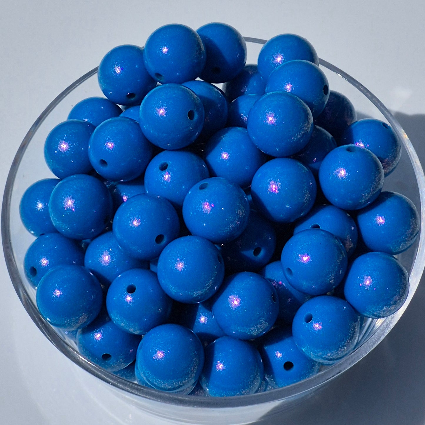 Ocean Glitz Chameleon 15mm Silicone Beads