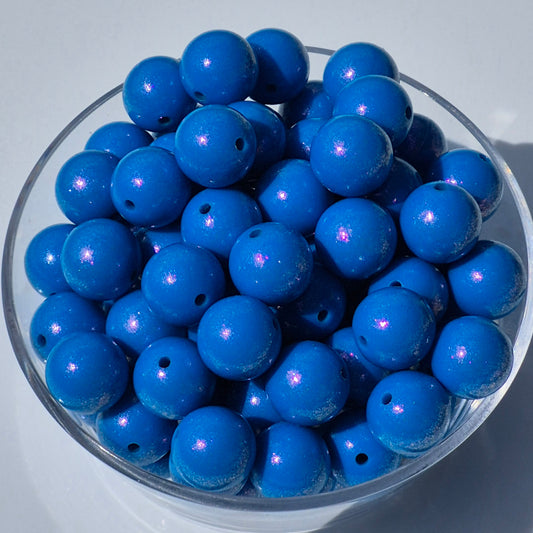 Ocean Glitz Chameleon 15mm Silicone Beads