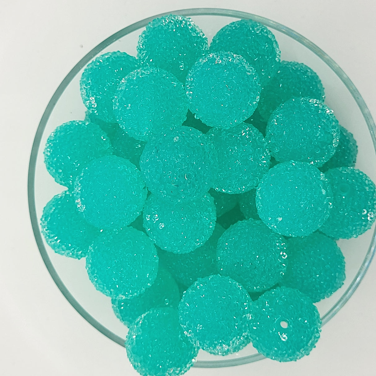 Tropical Splash Gumdrop 20mm Sugar ACRYLIC Beads