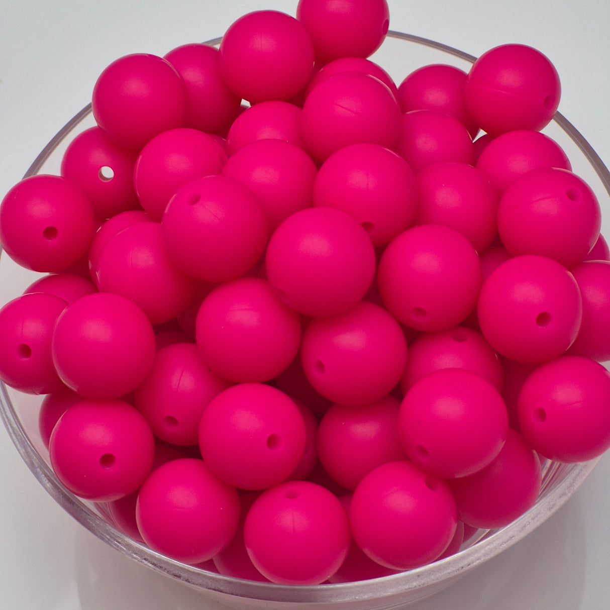 Hot Mama 15mm Solid Silicone Beads