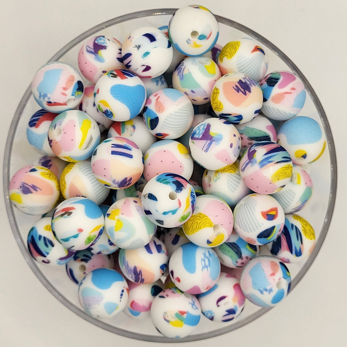 Palette Pop 15mm Silicone Bead