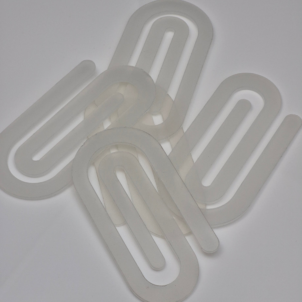 Paper Clip Acrylic Bookmark Blank NOT SUBLIMATION!