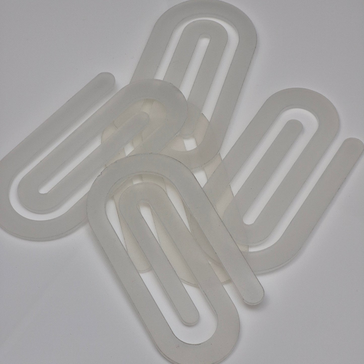 Paper Clip Acrylic Bookmark Blank NOT SUBLIMATION!