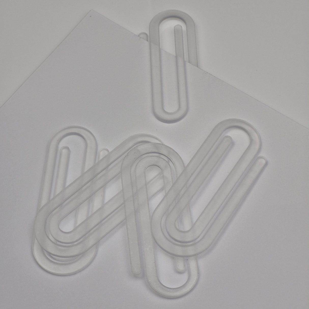 Paper Clip Acrylic Bookmark Blank NOT SUBLIMATION!