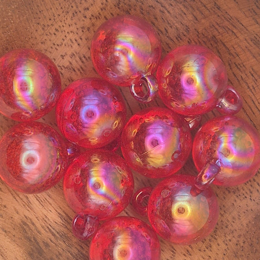 Cherry Fizz Acrylic Bauble Beads