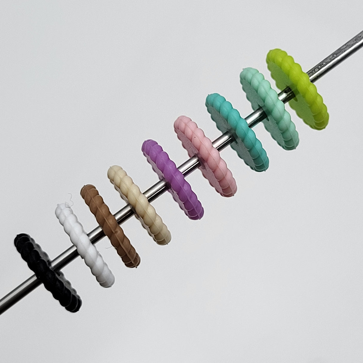 Rope Spacers 12mm Silicone Spacers