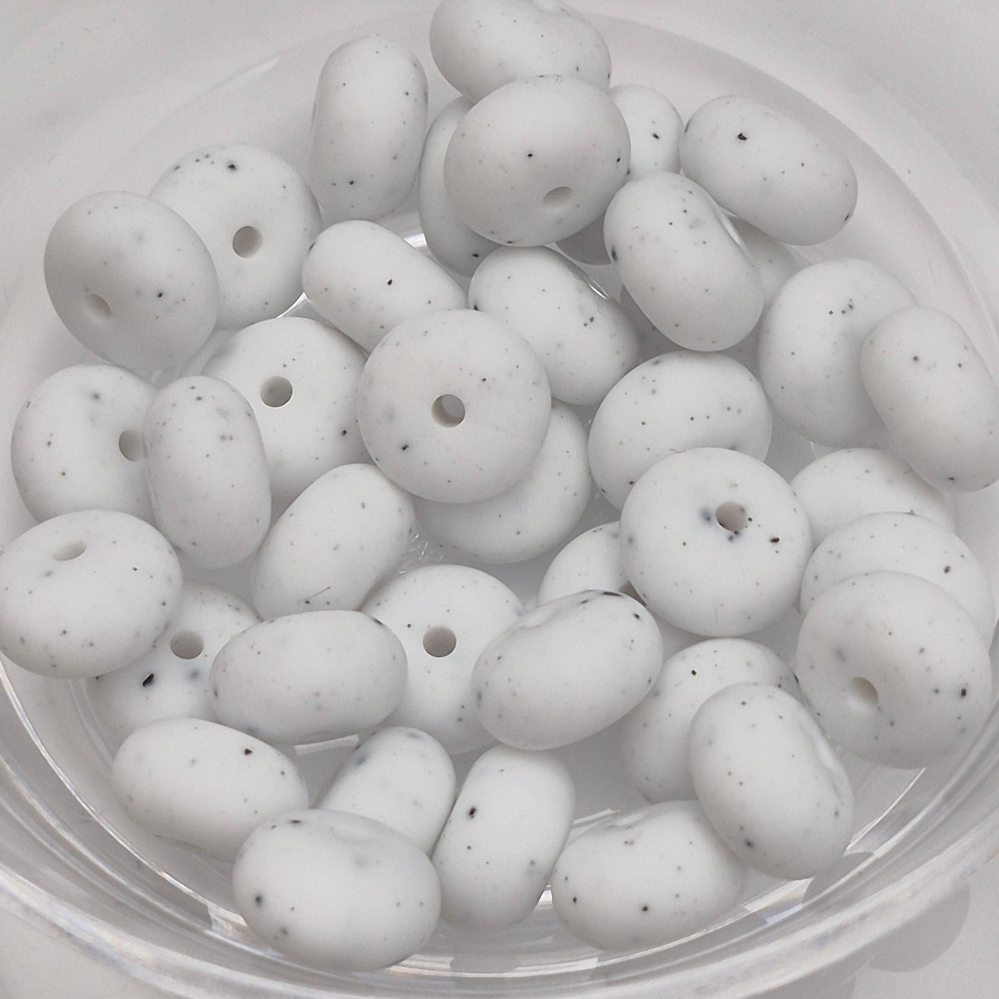 Pepper Flakes Abacus Bead 14mm*8mm