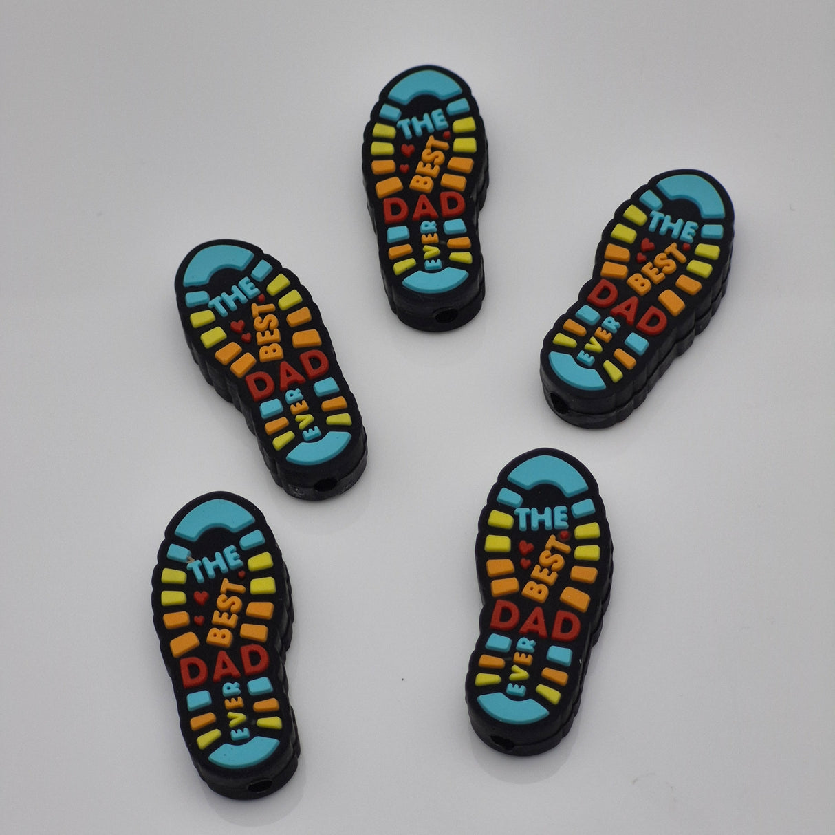 Best Dad Shoe Print - Focal