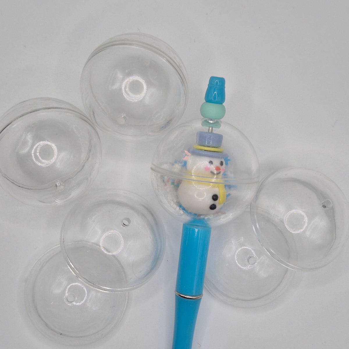 Dry Snow Globe Case for Beadable Pens