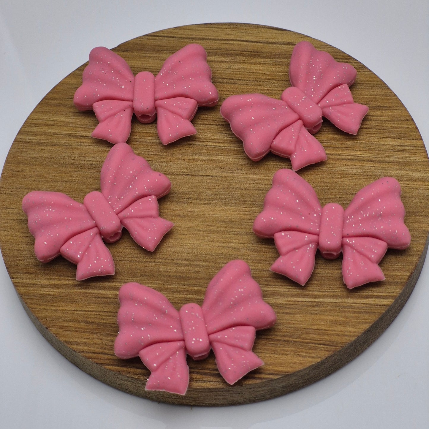 Pink Bow -  3d Focal