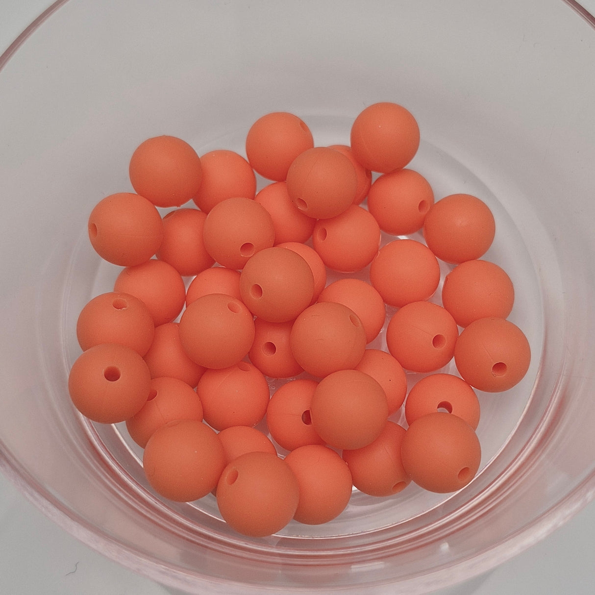 Yam 12mm Solid Silicone Beads