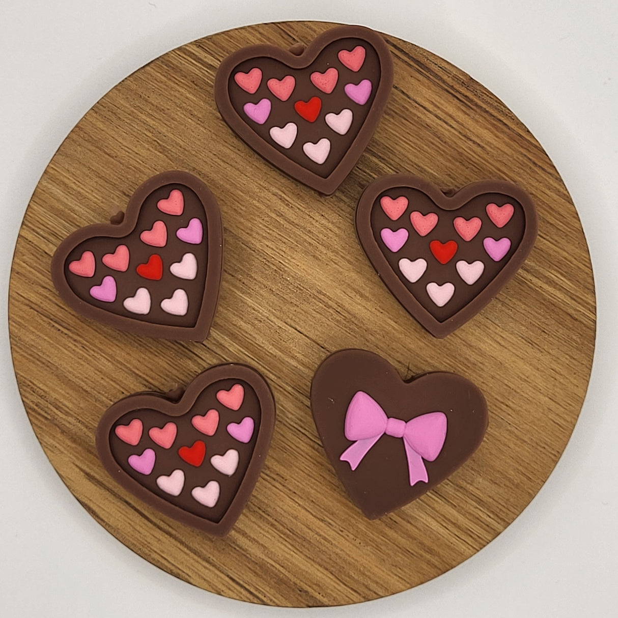 Chocolate Heart Box - 3d Focal