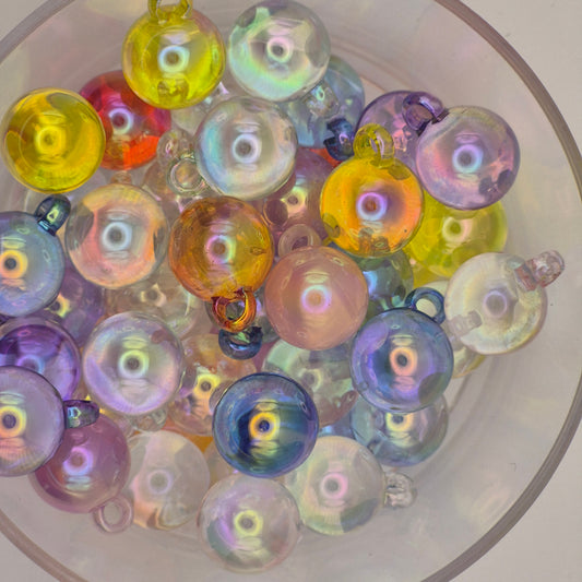 Grape Bauble Beads - Sets of 10