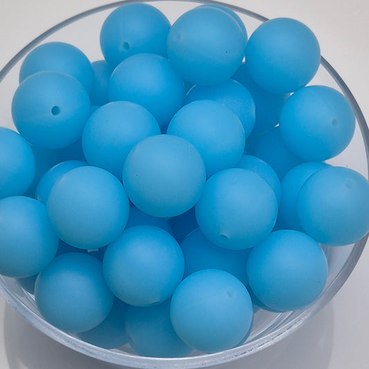 Ocean Breeze Radiance 19mm Glow Silicone Beads