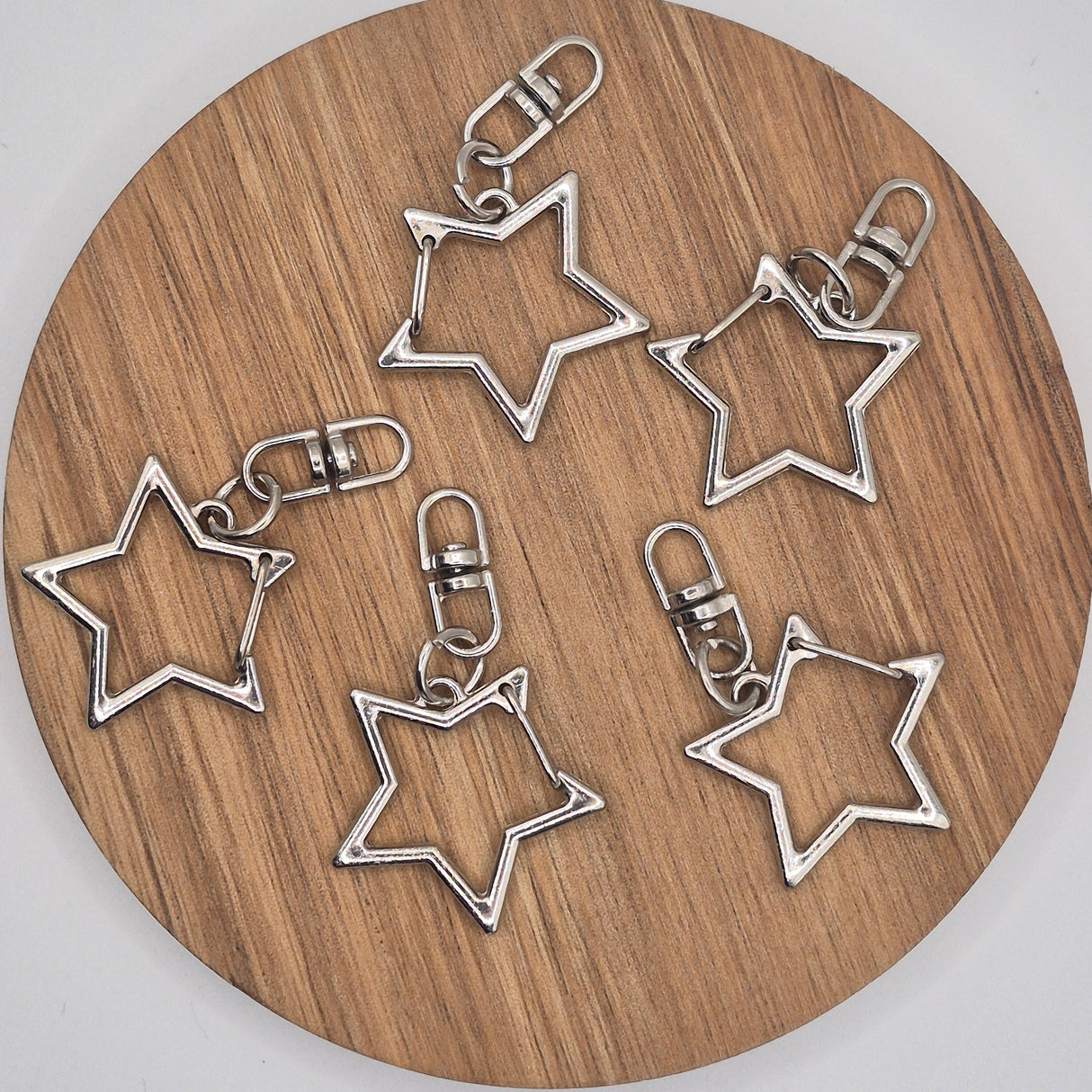 Star Swivel Keychain