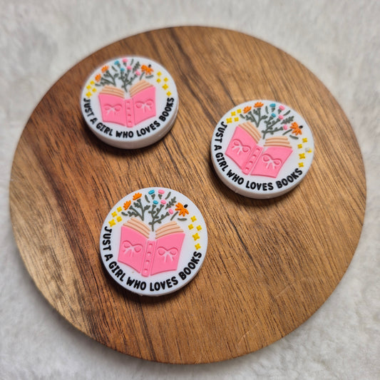 Just a Girl Who Loves Books- Focal