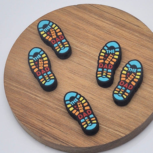 Best Dad Shoe Print - Focal