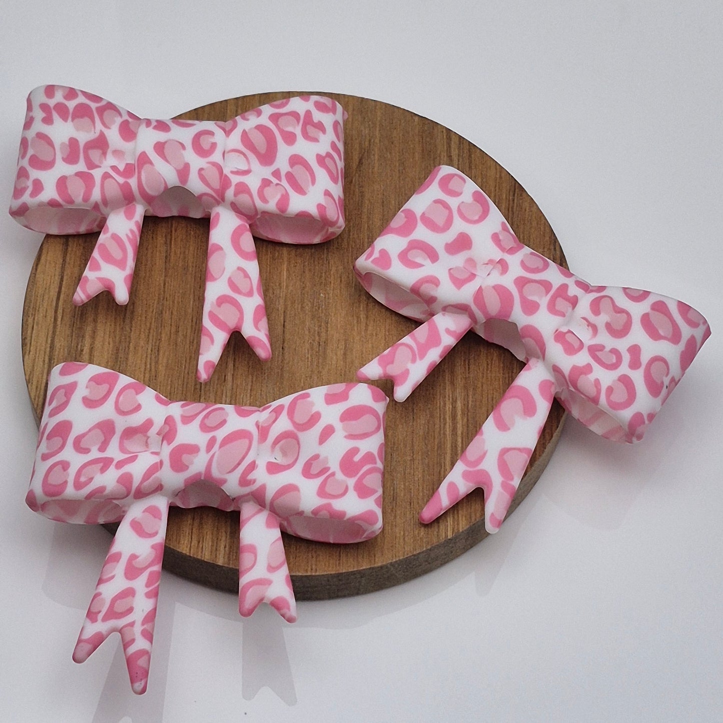 Pink Chic Glam Bow Bead